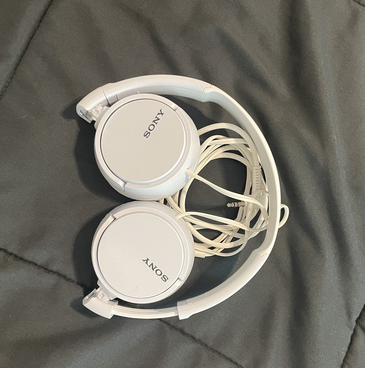 でん Sony MDR-ZX110 ZX Series Headphones White MDRZX110 Wired Over Ear