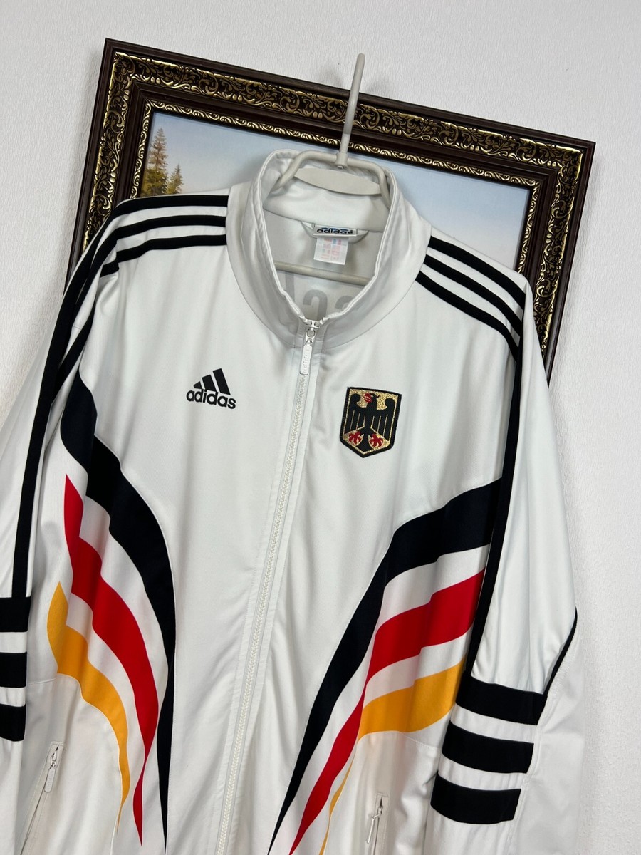 Vintage 90's Adidas Germany Warm Up Jacket Olympics Soccer Track