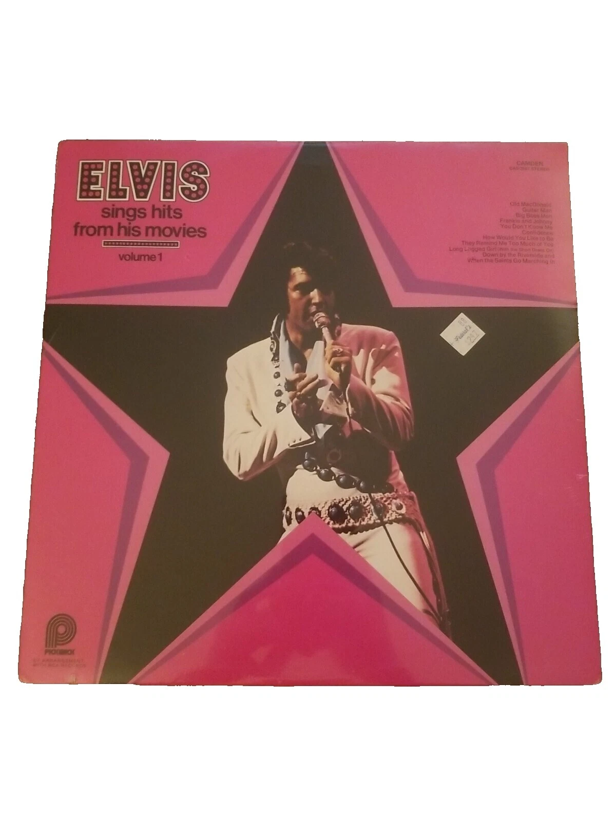 Elvis Presley First Pressing Vinyl Records