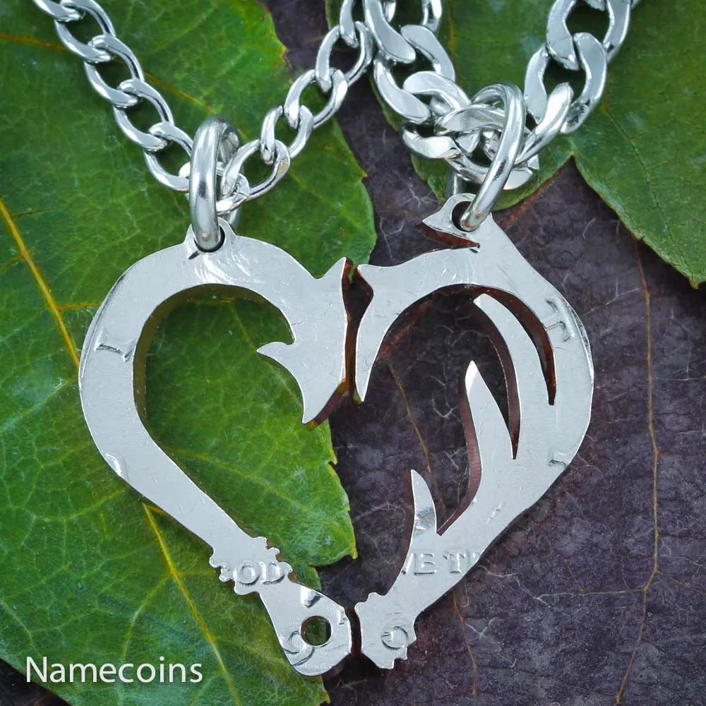 Country couple necklaces hotsell