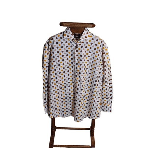 STEVEN LAND MODERN FIT BUTTONS DOWN MEN'S SHIRT SIZE 18 - 34/35 - Picture 4 of 5