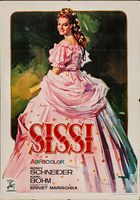 LA PRINCIPESSA SISSI POSTER ERNST MARISCHKA ROMY SCHNEIDER KARL