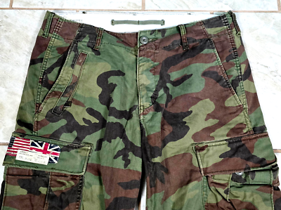 Ralph Lauren Denim & Supply Field Cargo Paratrooper Pants
