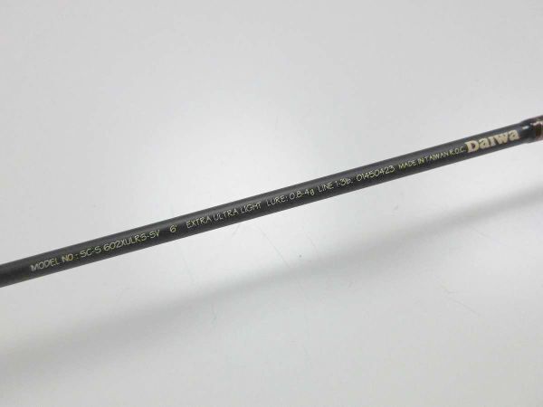 Daiwa Silver Creek SC-S 602XULRS-SV Casting Rods Fishing Daiwa Silver Creek SC-S 602XULRS-SV Casting Rods Fishing
