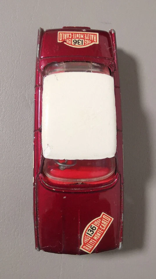 Corgi Toys 322 - Rover 2000 Monte Carlo Rally ohne OVP Großbritannien Vintage - Bild 2 von 4