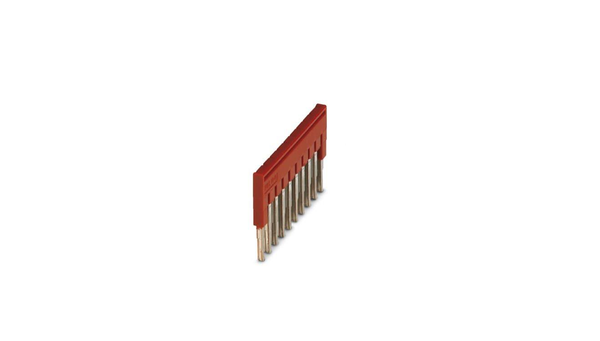 Phoenix Contact Fbs 10-4 SteckbrüCke Rot (3030158), 17,5A, 10-Po (2 Eur/StüCk)-image
