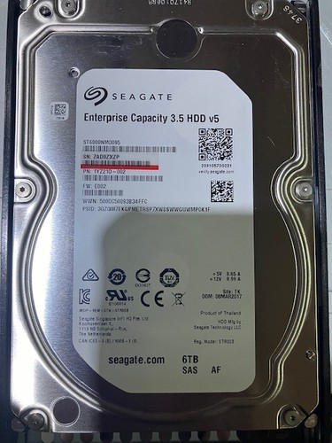 DELL HB-1235 W/ 12 6TB SAS 3.5 Hard drives (USED TESTED CLEANED) - Afbeelding 5 van 5