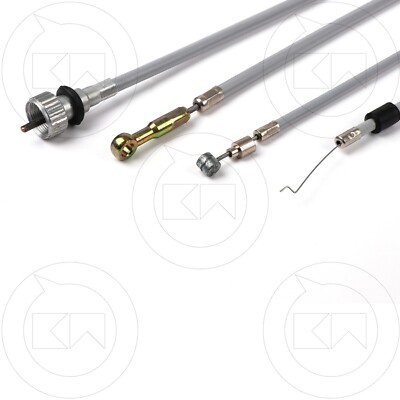 Kit Cavi Trasmissione Per Vespa PX Prima Serie - Completo Di Cavo Contachilometri E Starter
