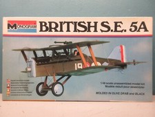 MONOGRAM (ex-aurora) 1/48 BRITISH S.E.5a #520...