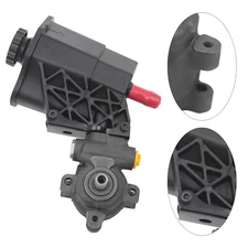 Metal Power Steering Pump W/ Reservoir For 2002-2007 Dodge Ram 1500 5.7L/4.7L
