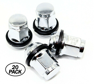 20 12x1.5 1.38'' Radius OE Style Washer Lug Nuts Honda Element Crosstour Pilot