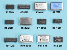 (12) pc 6-Band Low Power QRP HAM TRANSMITTER Assortment (from 160 to 6 Meters)