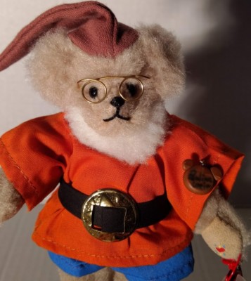 Vtg Artist Bear Doc By Pauline Weir We're Bears Teddy Jointed Mini Plush OOAK 6''