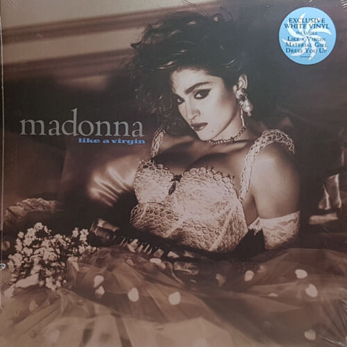 MADONNA Like A Virgin WHITE COLOURED Vinyl LP 2018 NEW & SEALED - Picture 1 of 3
