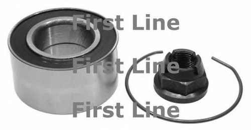 1x Cojinete de rueda eje delantero para RENAULT MEGANE I Coach 2.0 16V 2002-2003 - Imagen 2 de 8