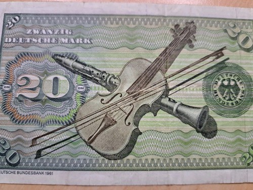20 DM Sammlerbanknote Bundesrepublik Deutschland DM Gemäldeserie - Bild 9 von 9