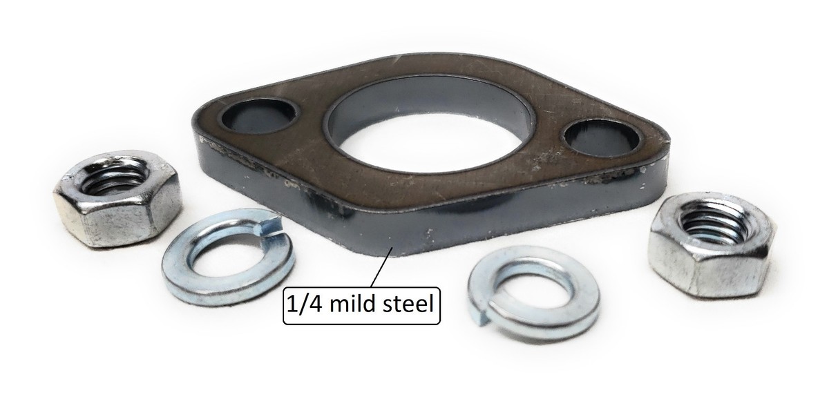 Exhaust Flange for: Predator 212cc, Honda GX160, GX200, Predator