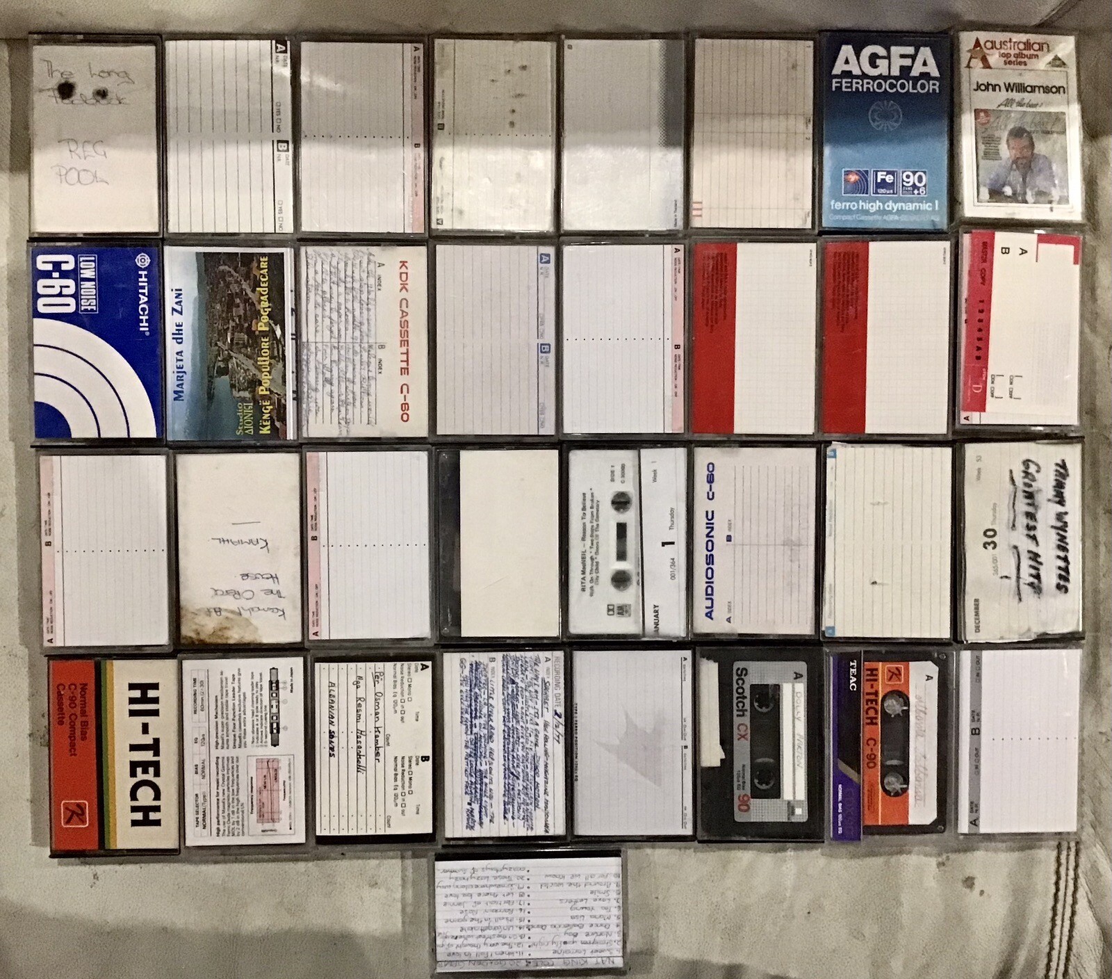 Cassette Tapes Bulk Lot Retro Vintage Blank Used x 33 Lot 105 eBay