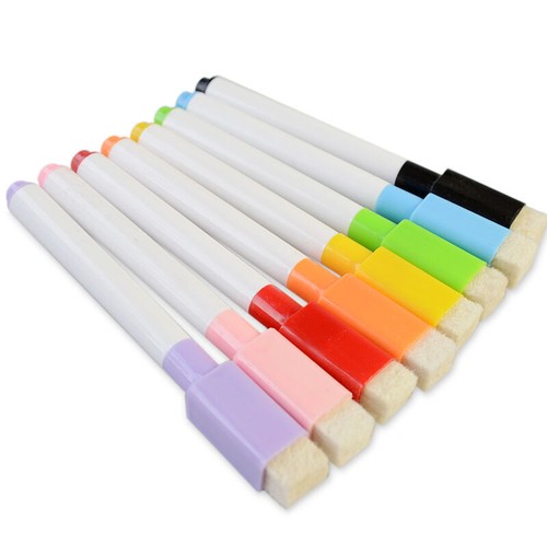 8 Colours Board Marker MAGNETIC Whiteboard Marker Wipeable Magnetic Board - Picture 6 of 7