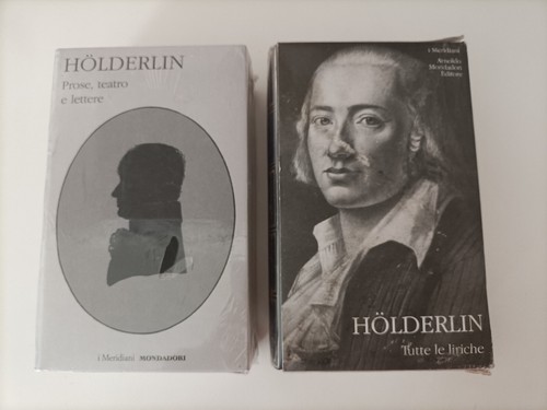 HOLDERLIN PROSE TEATRO LETTERE + TUTTE LE LIRICHE 2 VOL I MERIDIANI LIBRERIA 014 - Foto 1 di 4
