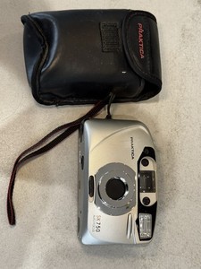 Retro PRAKTICA SK750 Auto Focus 35mm Film Point & Shoot Compact Camera + Case