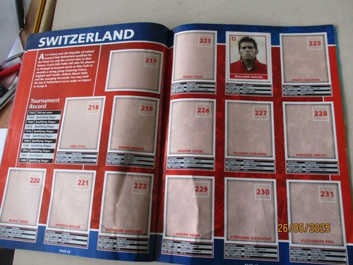 Vintage Merlin's England 2004 Sticker Album. Nearly Empty 12 Stickers Attached. - Picture 10 of 12