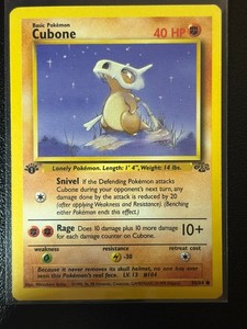 Cubone 1st Edition