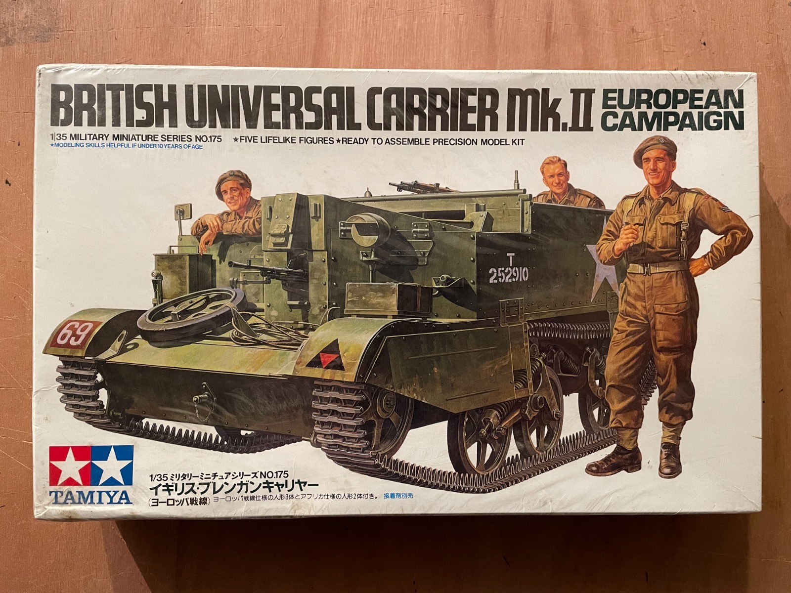 Tamiya 35175 Universal Bren Gun Carrier maquette blindée britannique 1/35 pour collectionneur