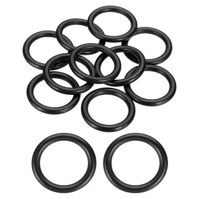 10Pcs AS-321 Nitrile O-rings 90 Durometer 1-3/16'' ID 1-9/16'' OD 3/16'' Width