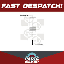 Exhaust Valve fits OPEL VECTRA C 1.6 05 to 08 Z16XEP BGA 24433079 55558728 New