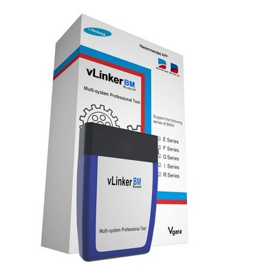 Vgate OBD2 Bluetooth Scanner vLinker BM Bimmercode Diagnostic Tool for BMW/Mi...