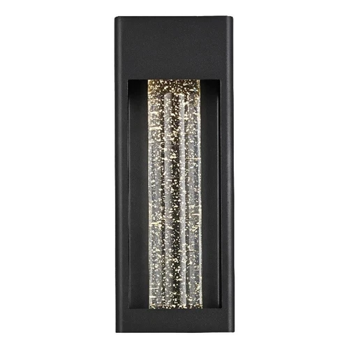 Elegant Lighting Amaris 15" Led Outdoor Wall Sconce in Black - Picture 1 of 8