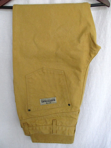 Schaefer Outfitter Ranch Hand Jeans 38x34 Goldenrod 5-Pocket 100% Cotton