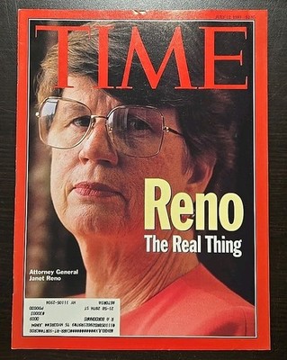 Time Magazine July 12, 1993 Attorney General Janet Reno