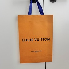 LOUIS VUITTON Medium Shopping Tote Bag Authentic Empty Paper Gift 14"x10"x4.5" 
