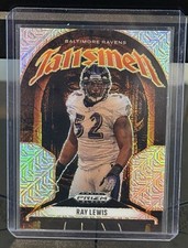 2025 Prizm Black Football FOTL Ray Lewis Talisman mojo Prizm /25 Ravens #18