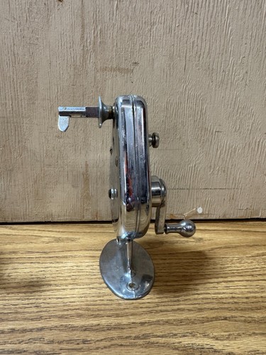VINTAGE CRAIG CHROME MOVIE FILM REWIND REWINDERS CRANK PAIR With Senior Splicer - Picture 11 of 15