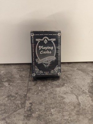Bridge Size Playing Cards Black Spielkarten Cardistry Skat 