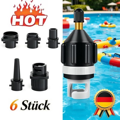 Pumpenadapter für Schlauchboot/SUP Kite/Boston Luftpumpe Luftventil-Adapter DE