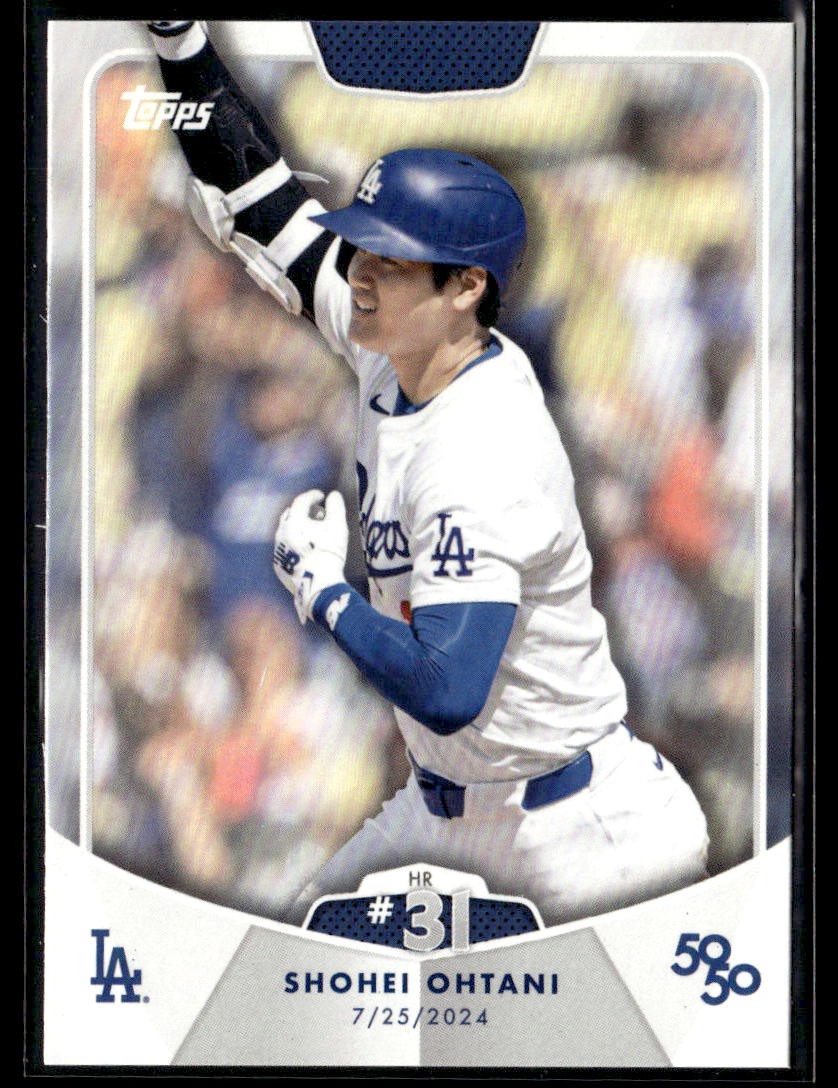 2024 Topps 50/50: Shohei Ohtani Shohei Ohtani #55 NM