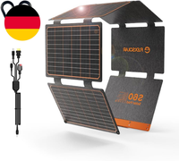 Solarpanel 60W, FlexSolar Tragbares Faltbares SolarladegeräT IP67 Wasserdichtes