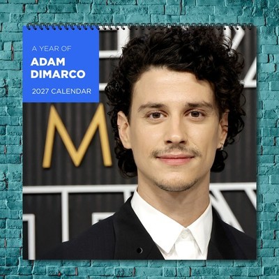 Adam DiMarco 2027 Wall Calendar 12 Month Celebrity Photo Fan Collectible