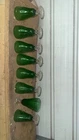 Anchor Hocking Depression Glass  Forest Green Drinkware / Water Glass 6 3/4"