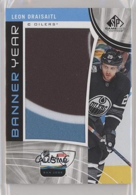 2019 Upper Deck SP Game Used Banner Year NHL All-Star Leon Draisaitl #BAS-11 b4z