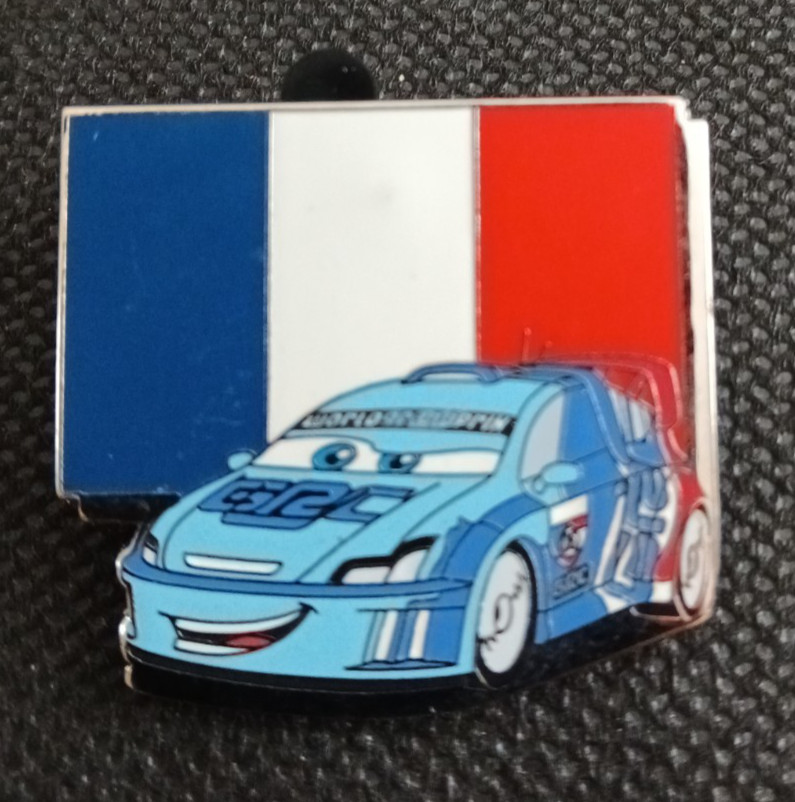 Disney-Pixar Cars 2 Mystery Collection Raoul Caroule France ONLY Pin~#83768~EUC!