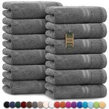 Gästetuch Gäste-Handttuch Frottee 100% Baumwolle 30 x 50 cm 12er Pack