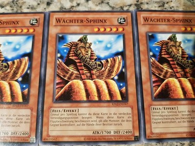 Yu-Gi-Oh! 3 × Wächter Sphinx RP02 NM