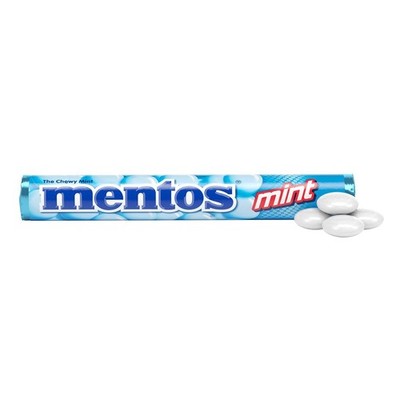 Mentos Chewy Mint Candy Roll, 15 Count Pack, Fresh Breath Mints