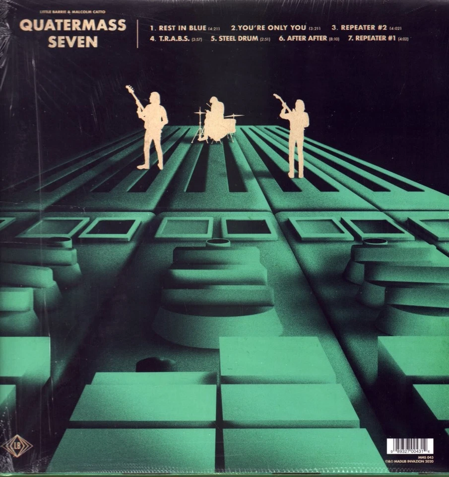 Little Barrie & Malcolm Catto Quatermass Seven LP vinyl USA Madlib Invazion 2020 - Image 2 of 2