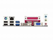 I/O Shield backplate For MSI B75MA-P33 Motherboard Backplate IO
